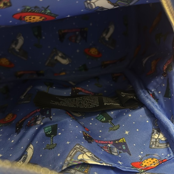 NWT Disney-Pixar Loungefly Toy Story Pizza Planet Space Entry Mini Backpack - Picture 10 of 12